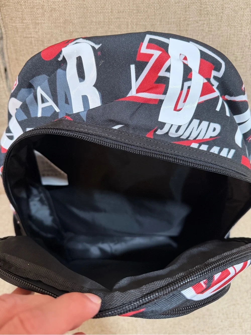 New Nike x Air Jordan Patrol Backpack Red Black Large